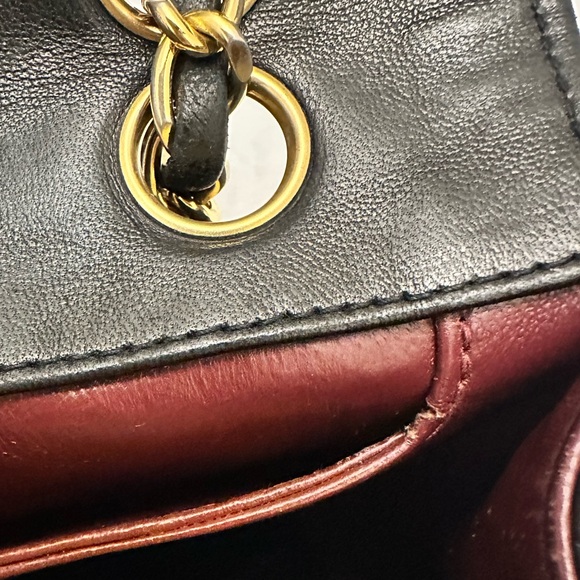 Chanel Lambskin Matelasse single Flap Chain ShoulderBag w/detachable mini wallet - Picture 10 of 15